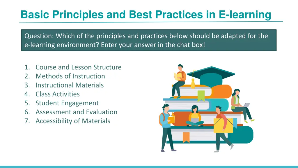 basic principles and best practices in e learning