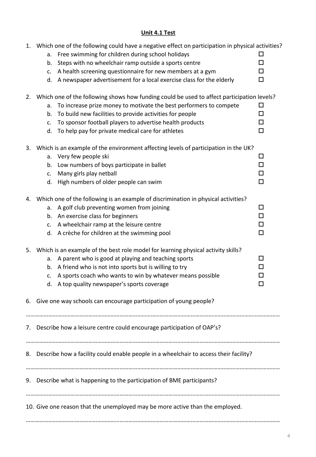 unit 4 1 test