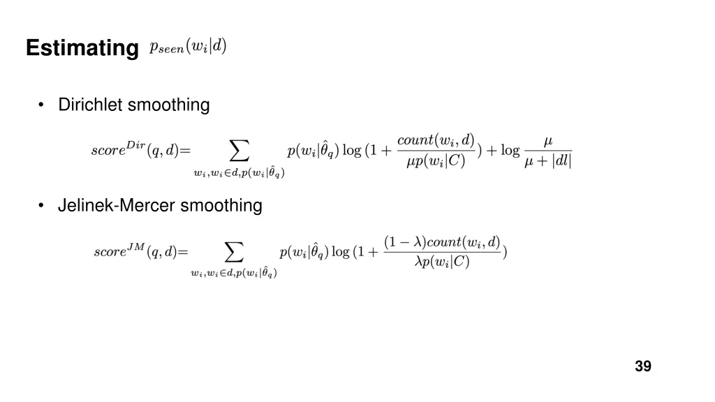 estimating 3