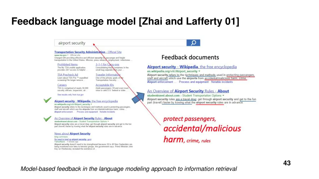 feedback language model zhai and lafferty 01