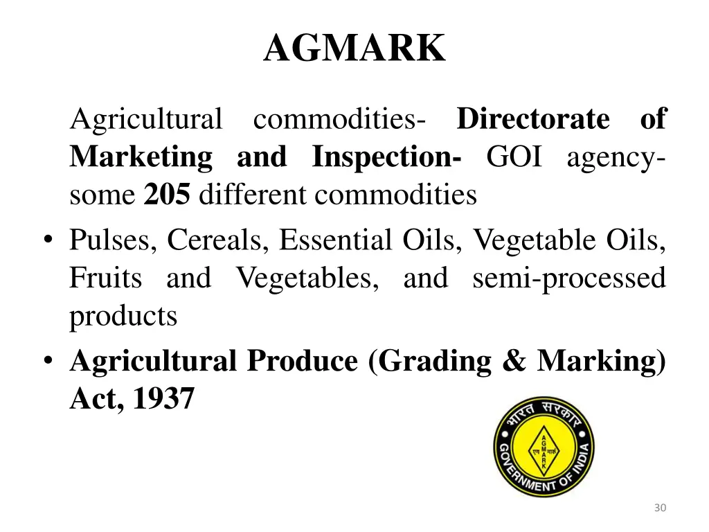 agmark