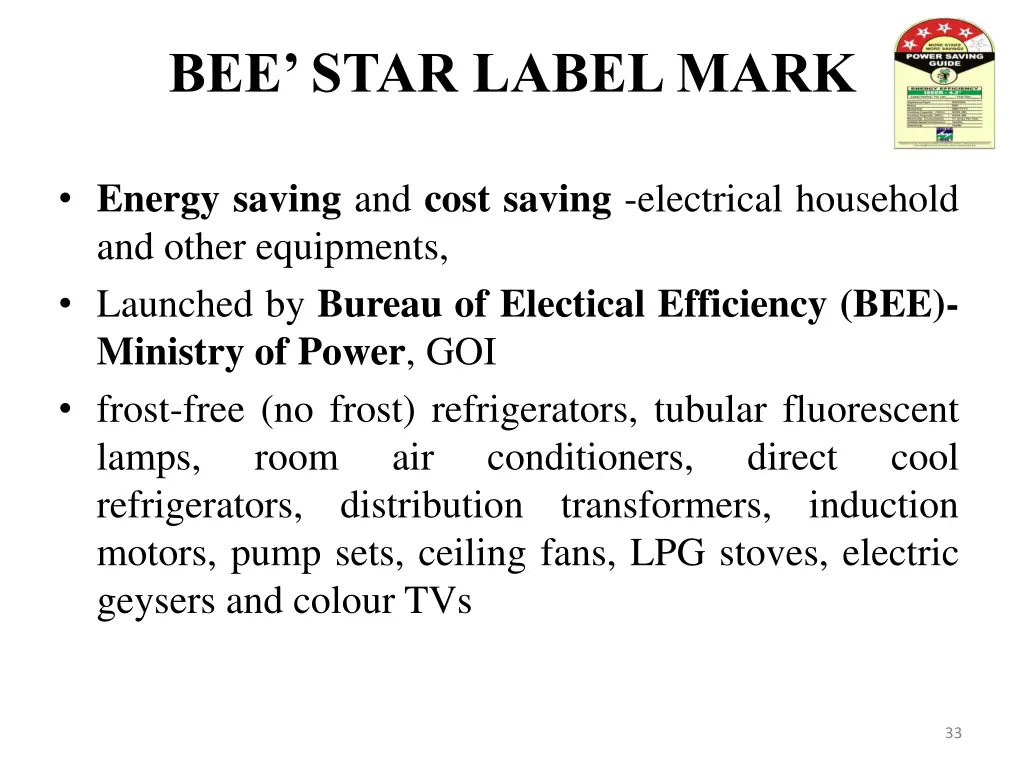 bee star label mark