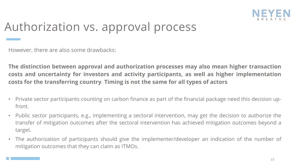 authorization vs approval process 1