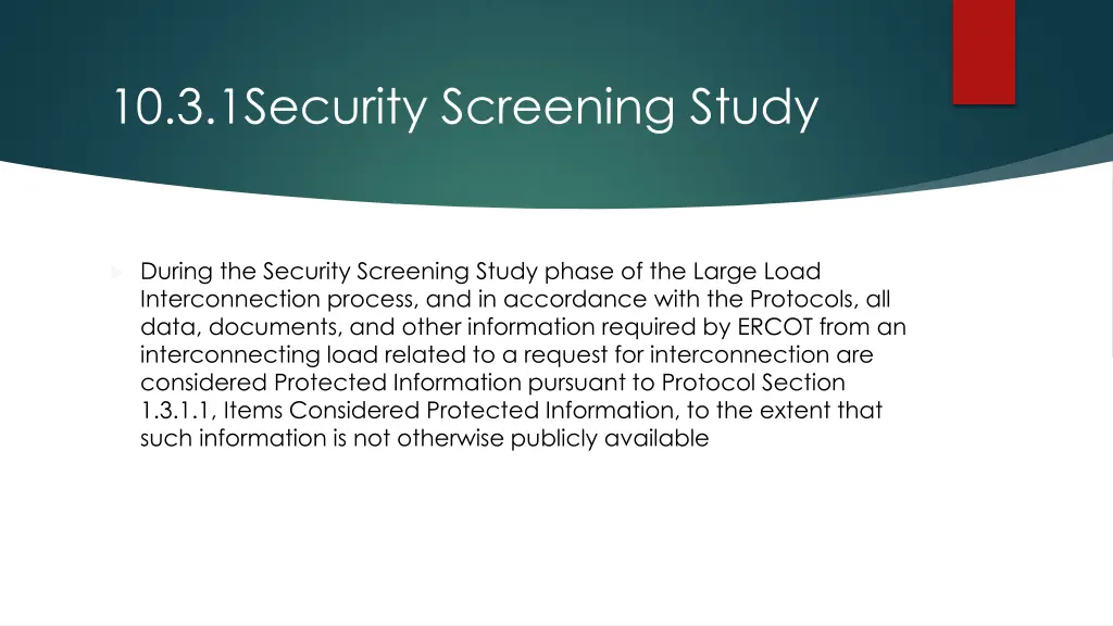 10 3 1security screening study