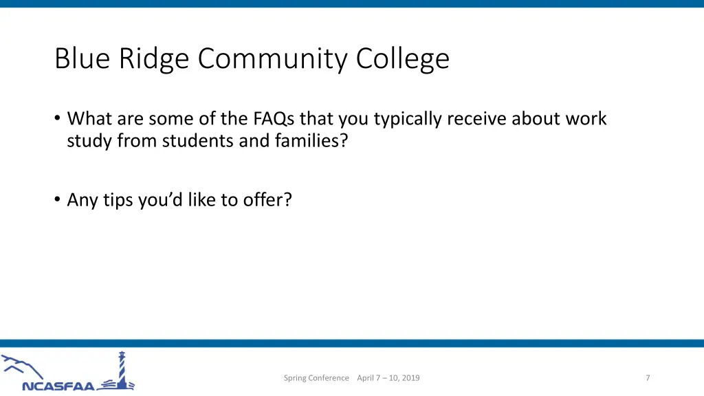 blue ridge community college 1