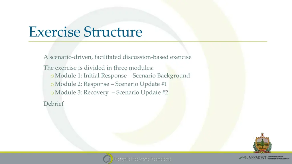 exercise structure