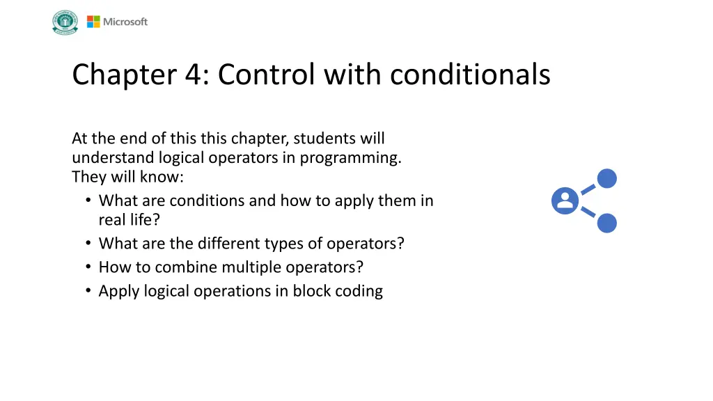 chapter 4 control with conditionals