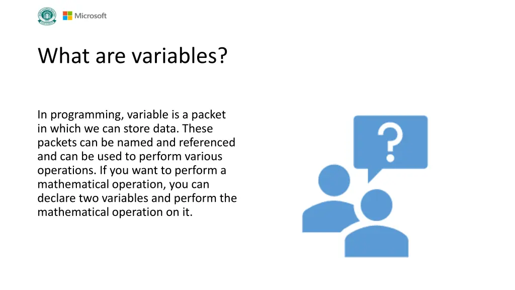 what are variables