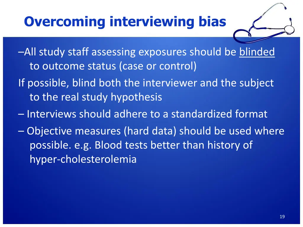 overcoming interviewing bias