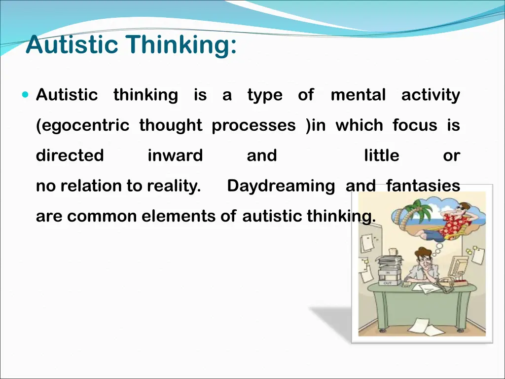 autistic thinking