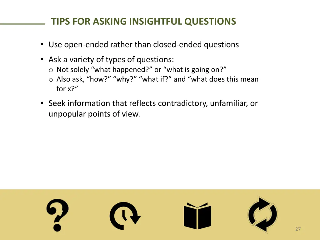 tips for asking insightful questions