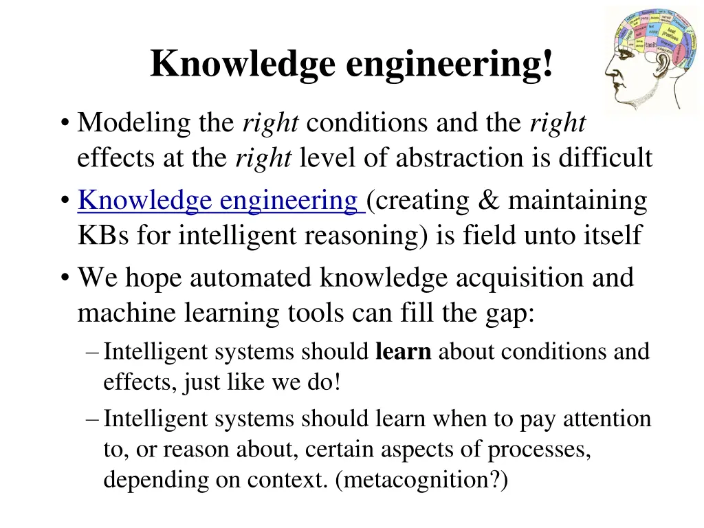 knowledge engineering