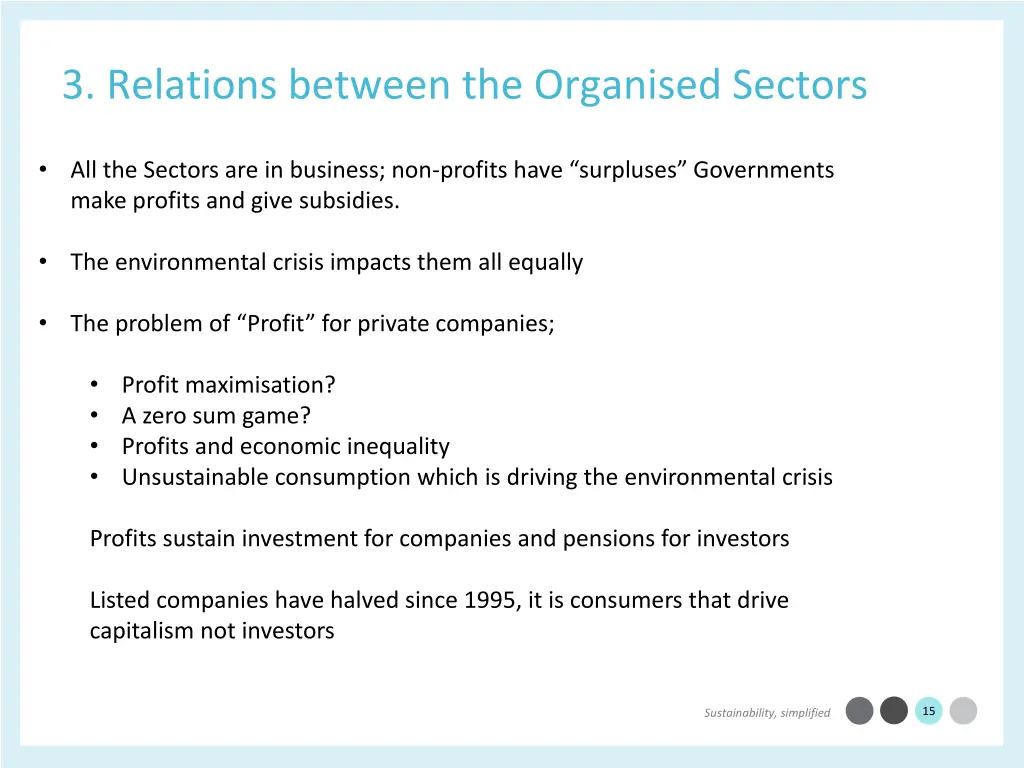 3 relations between the organised sectors 2