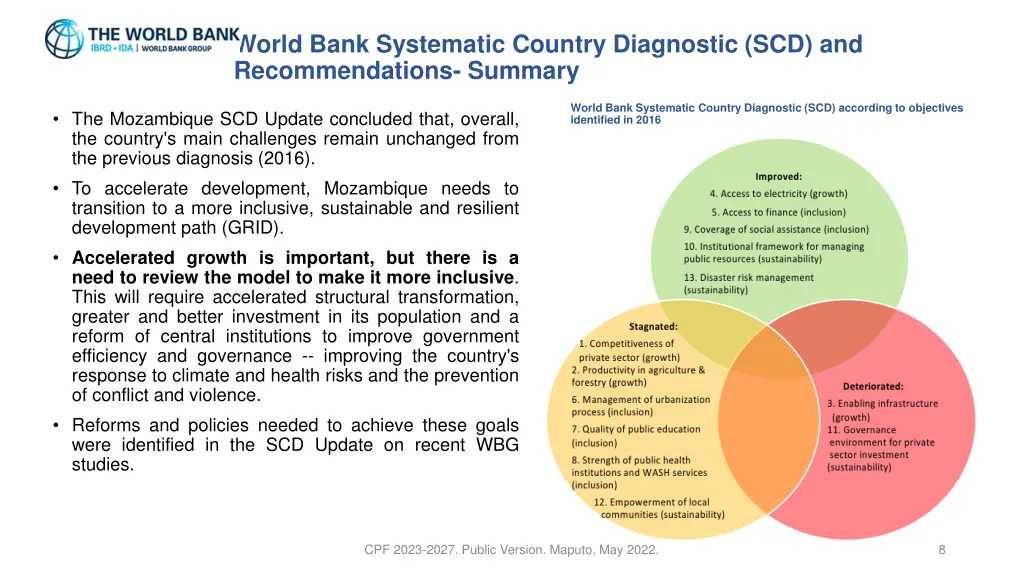 world bank systematic country diagnostic