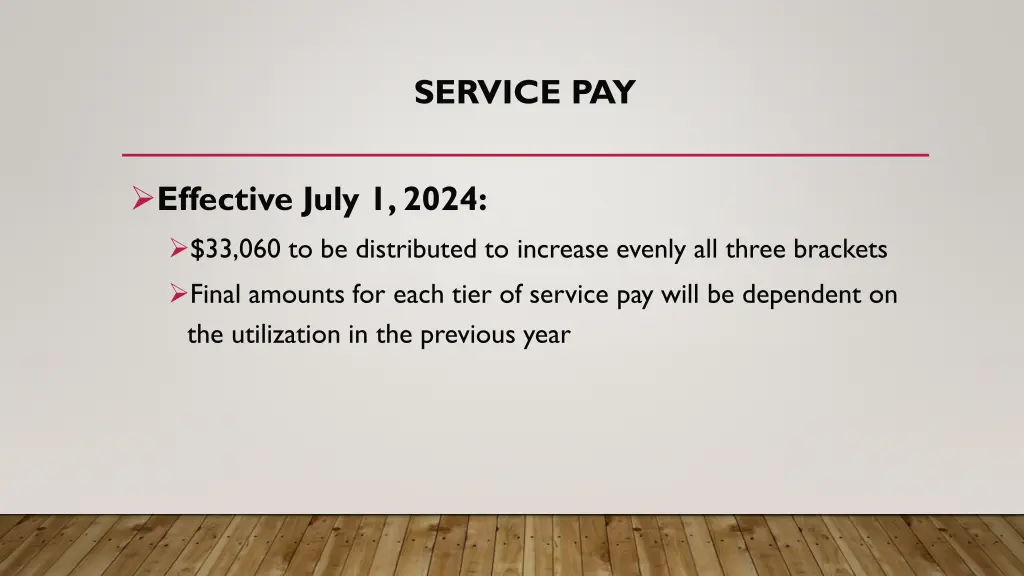 service pay 1