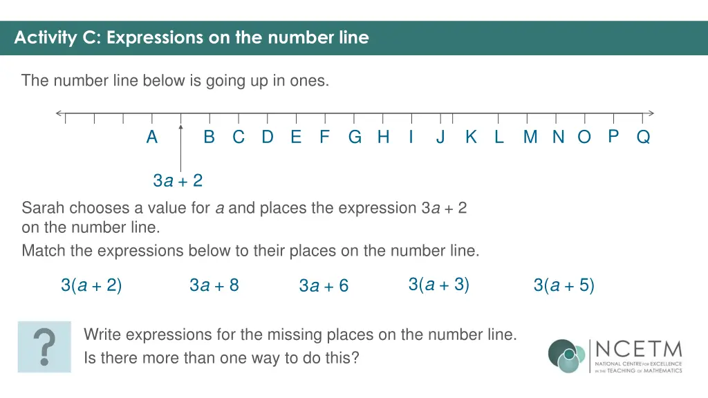 activity c expressions on the number line