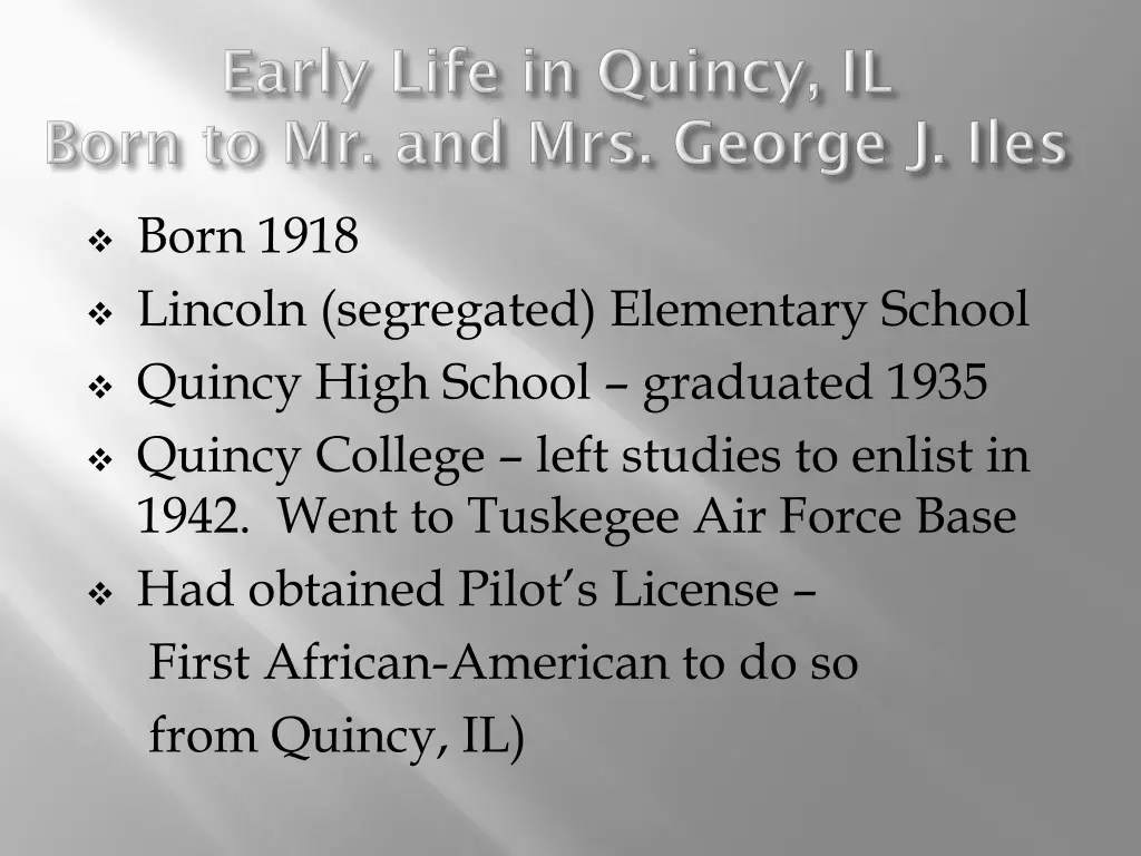 born 1918 lincoln segregated elementary school