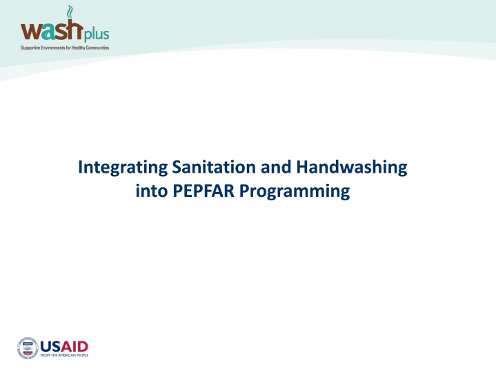 integrating sanitation and handwashing into