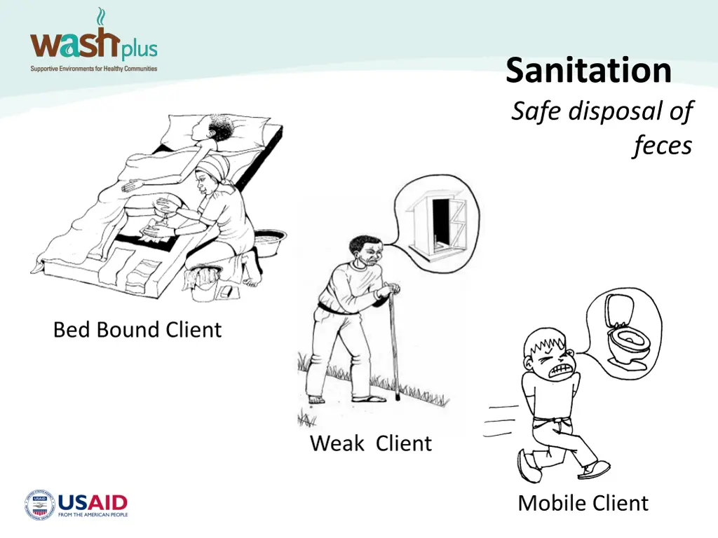 sanitation safe disposal of