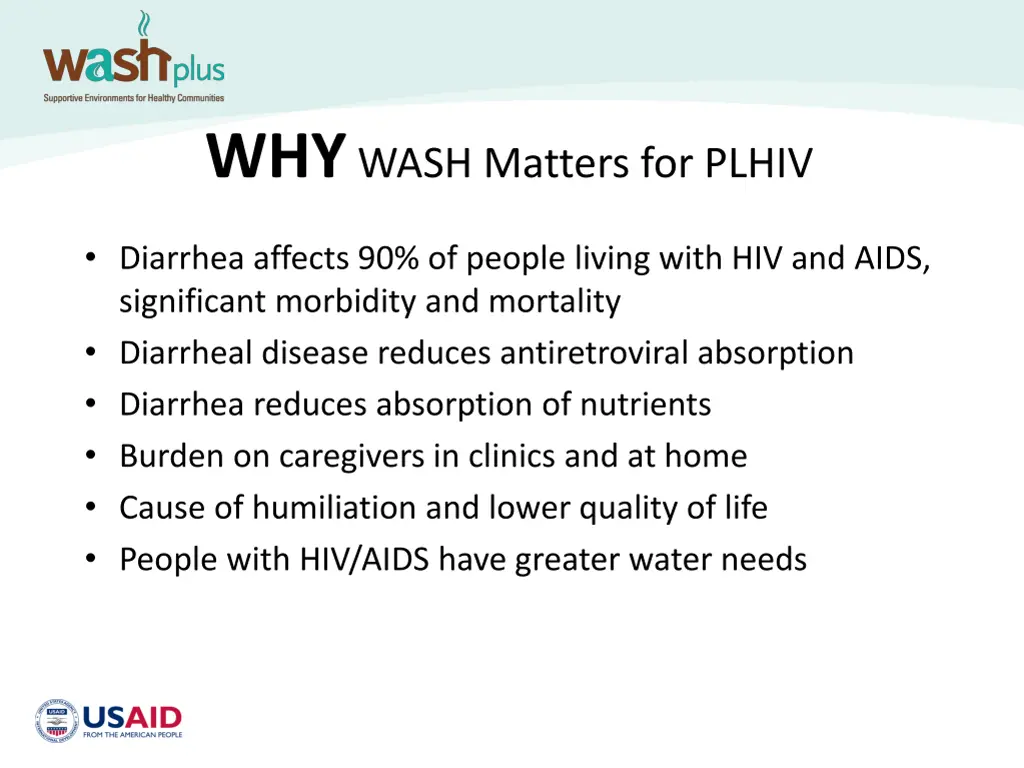 why wash matters for plhiv