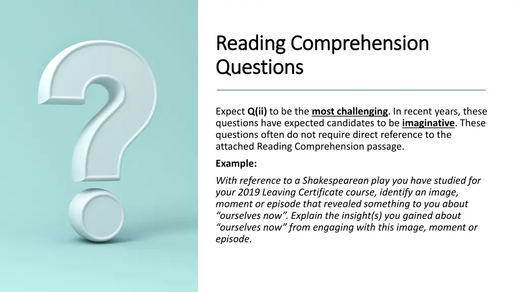 reading comprehension reading comprehension