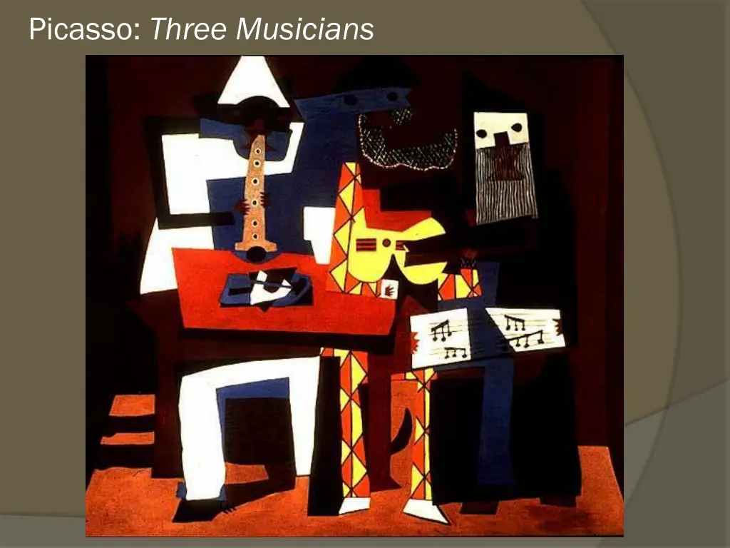 picasso three musicians