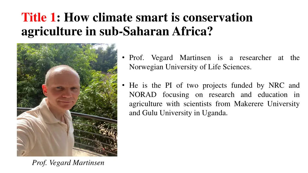 title 1 how climate smart is conservation