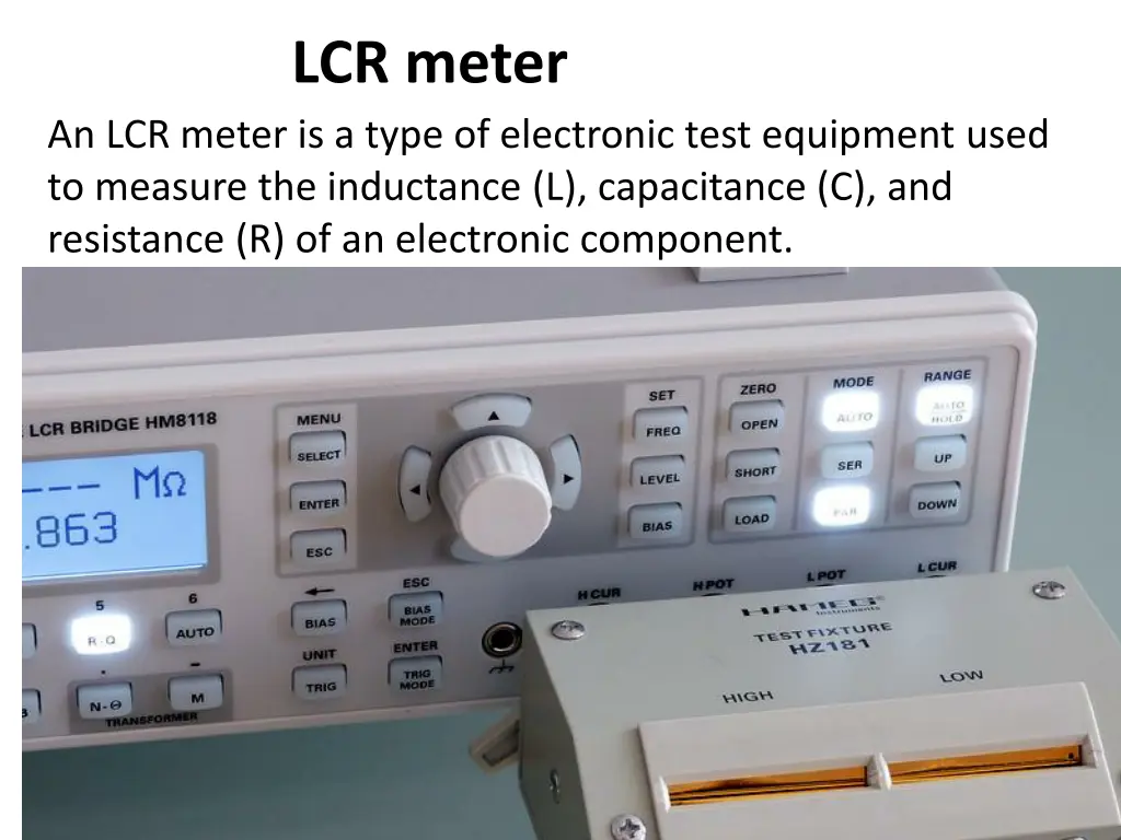 lcr meter