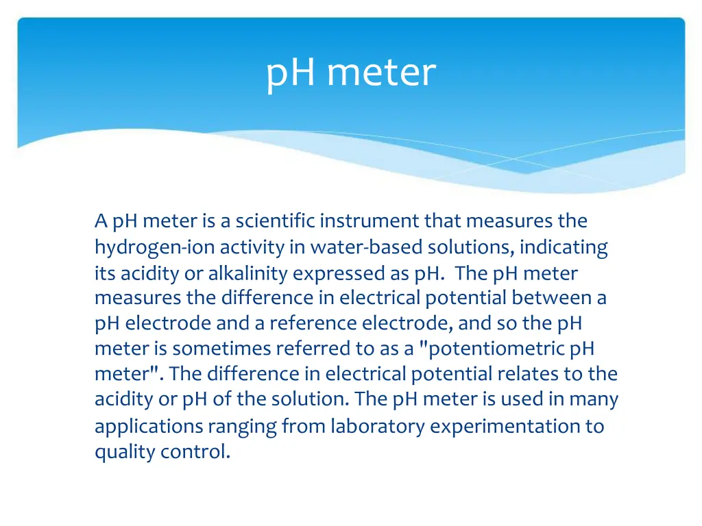 ph meter