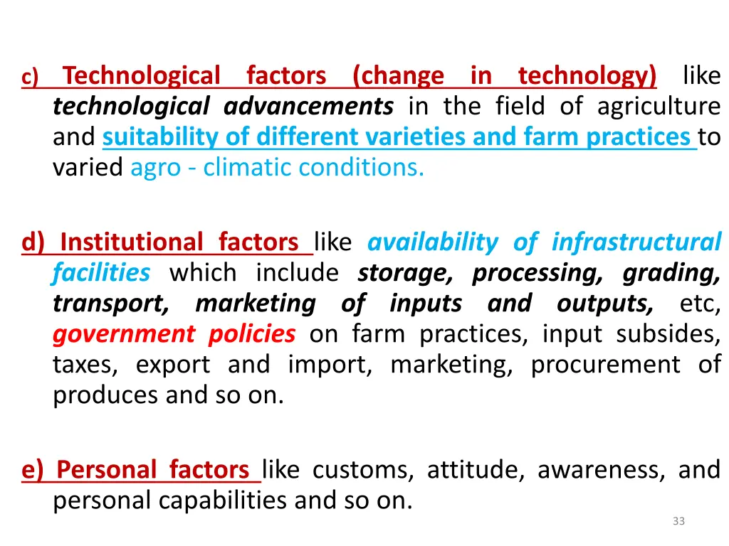 c technological factors change in technology like