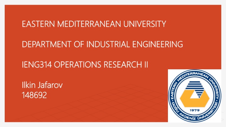 eastern mediterranean university eastern