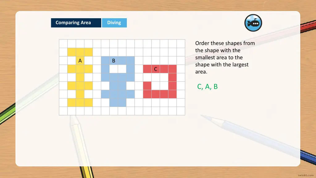 comparing area 2