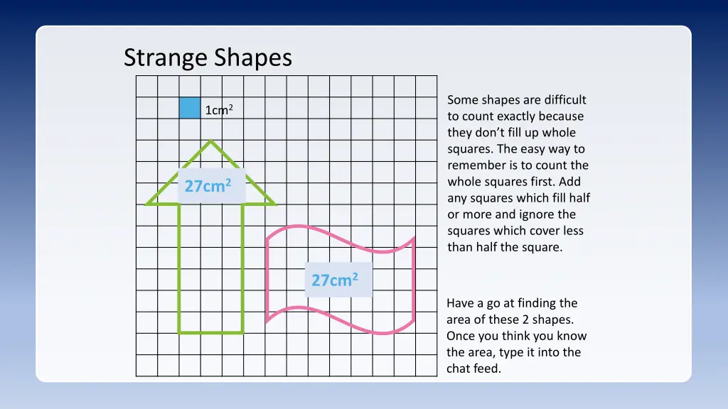 strange shapes