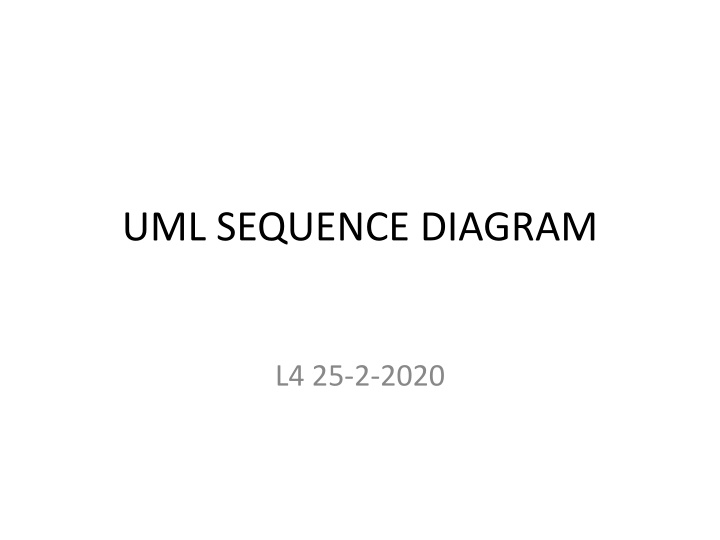 uml sequence diagram