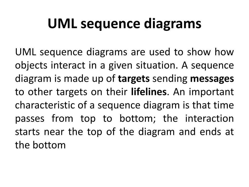 uml sequence diagrams