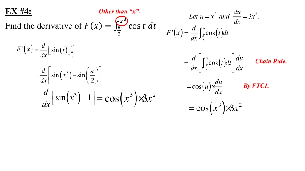 ex 4 find the derivative of