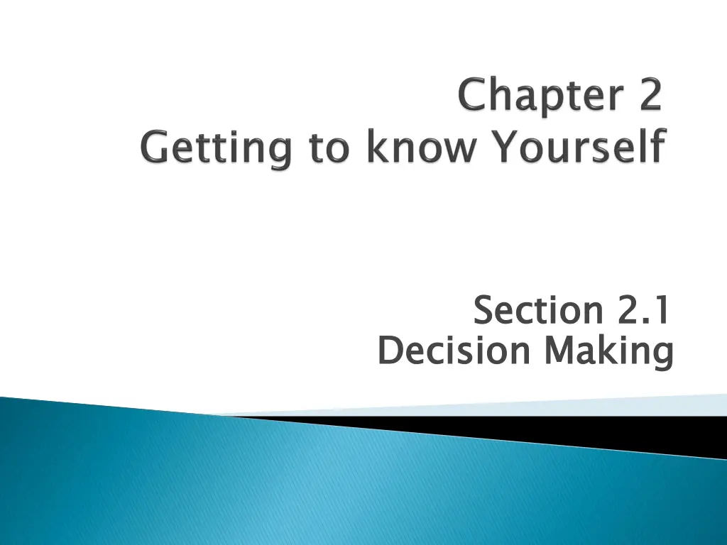 section 2 1 decision making 1