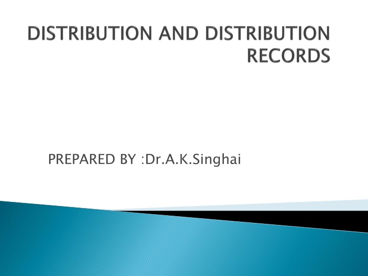 prepared by dr a k singhai