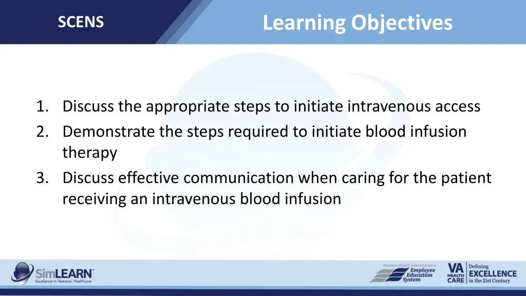 learning objectives