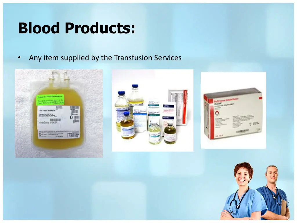 blood products 2