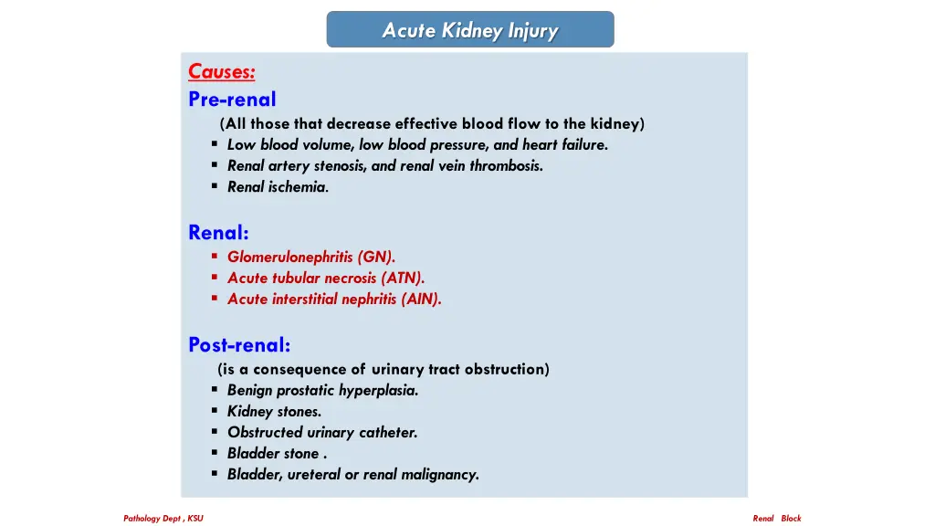 acute kidney injury