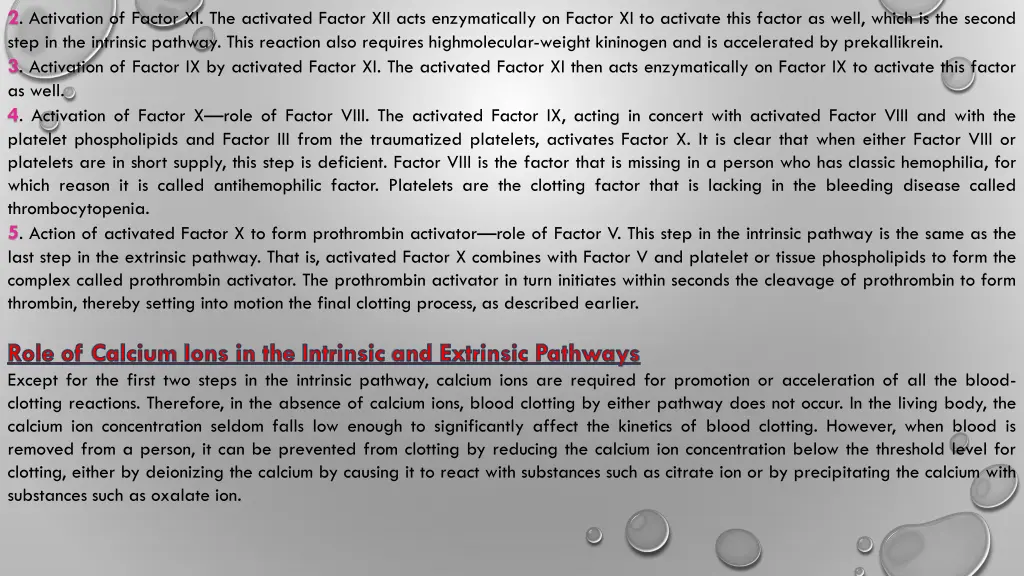 2 activation of factor xi the activated factor