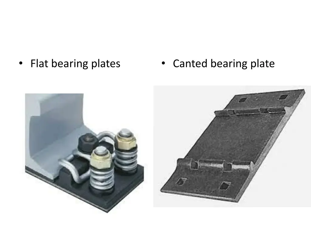 flat bearing plates