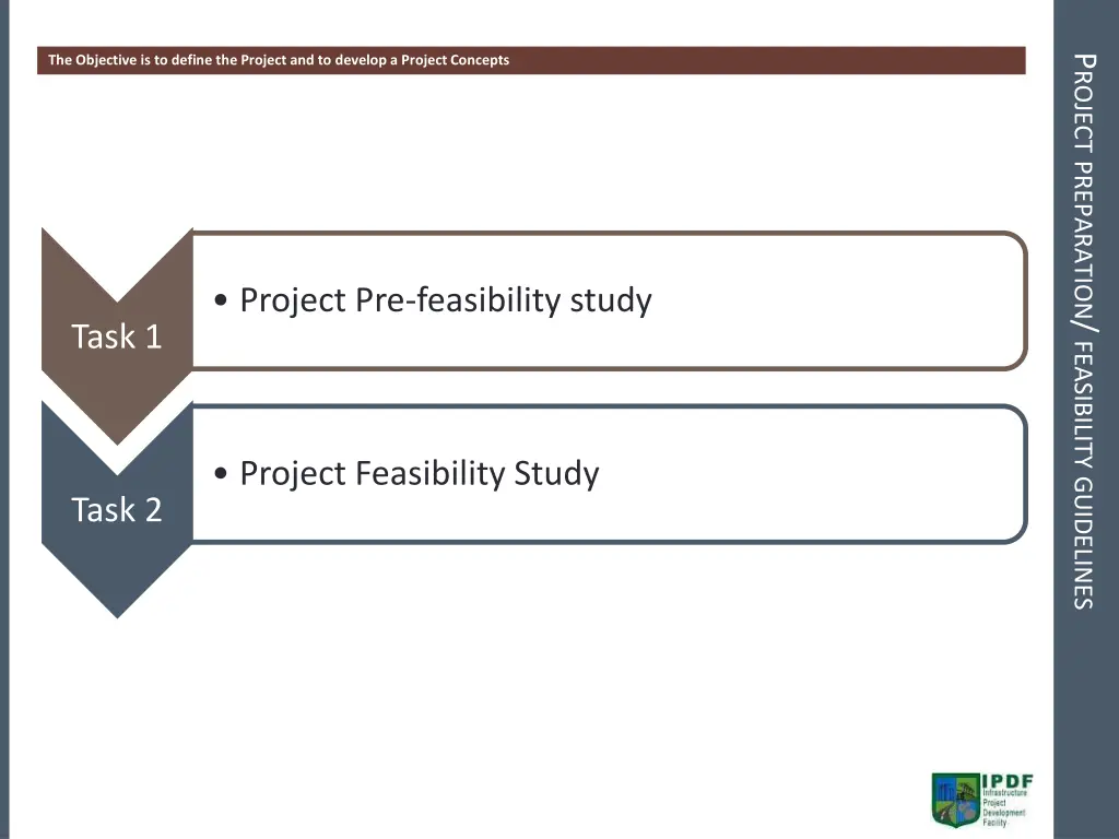 p roject preparation feasibility guidelines