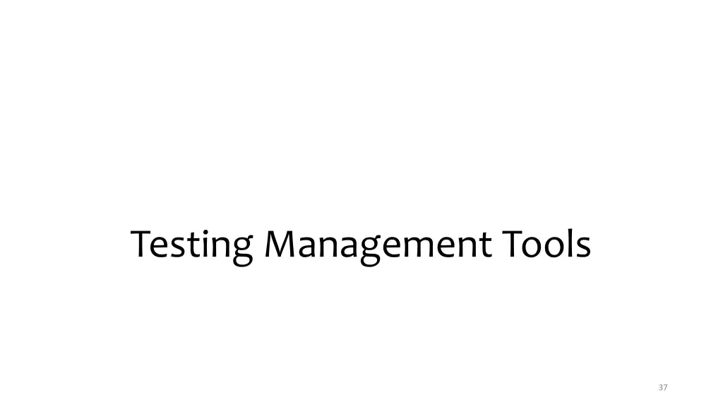 testing management tools