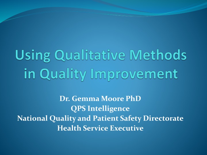 dr gemma moore phd qps intelligence