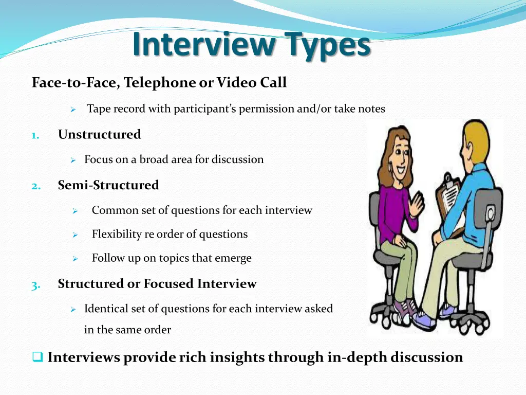 interview types