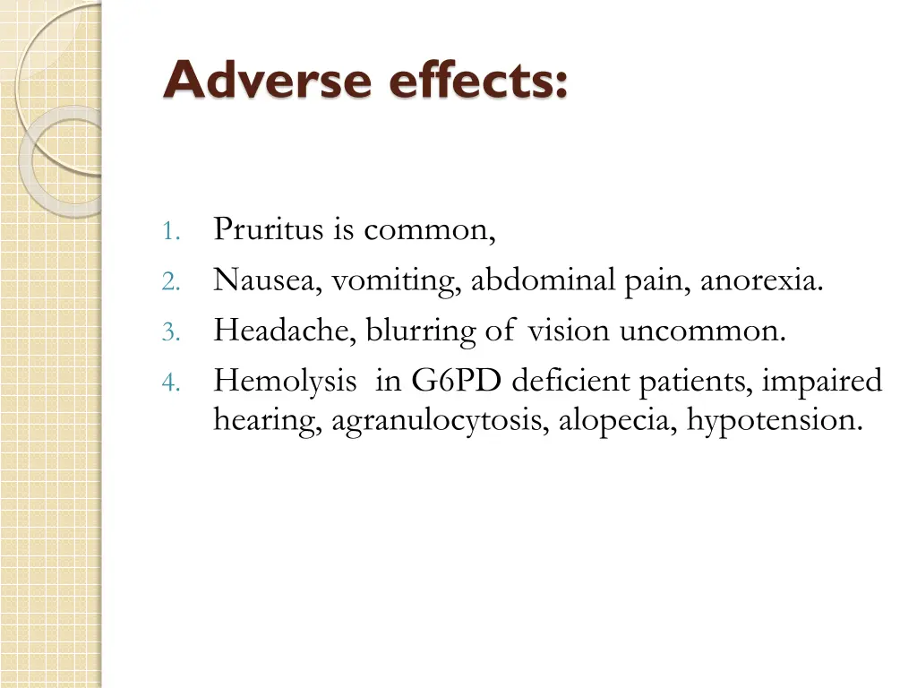 adverse effects 2