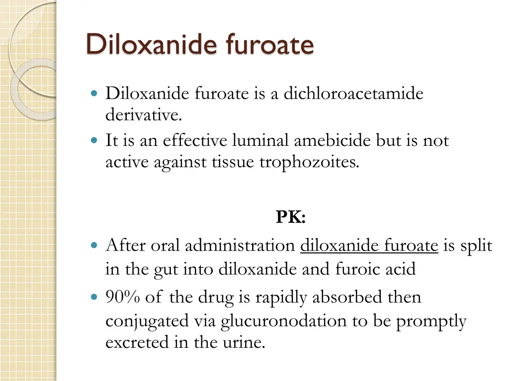 diloxanide furoate