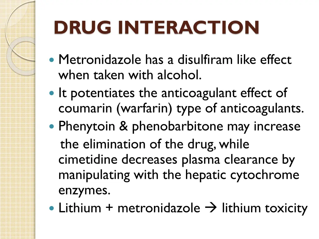 drug interaction